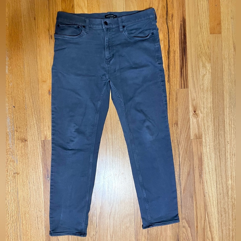 Banana Republic Men’s Gray Pants, 34Wx30L